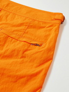 Orlebar Brown - Springer Short-Length Swim Shorts - Orange