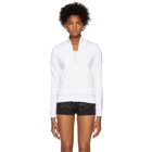 Fendi White Fendi Roma Band Track Jacket