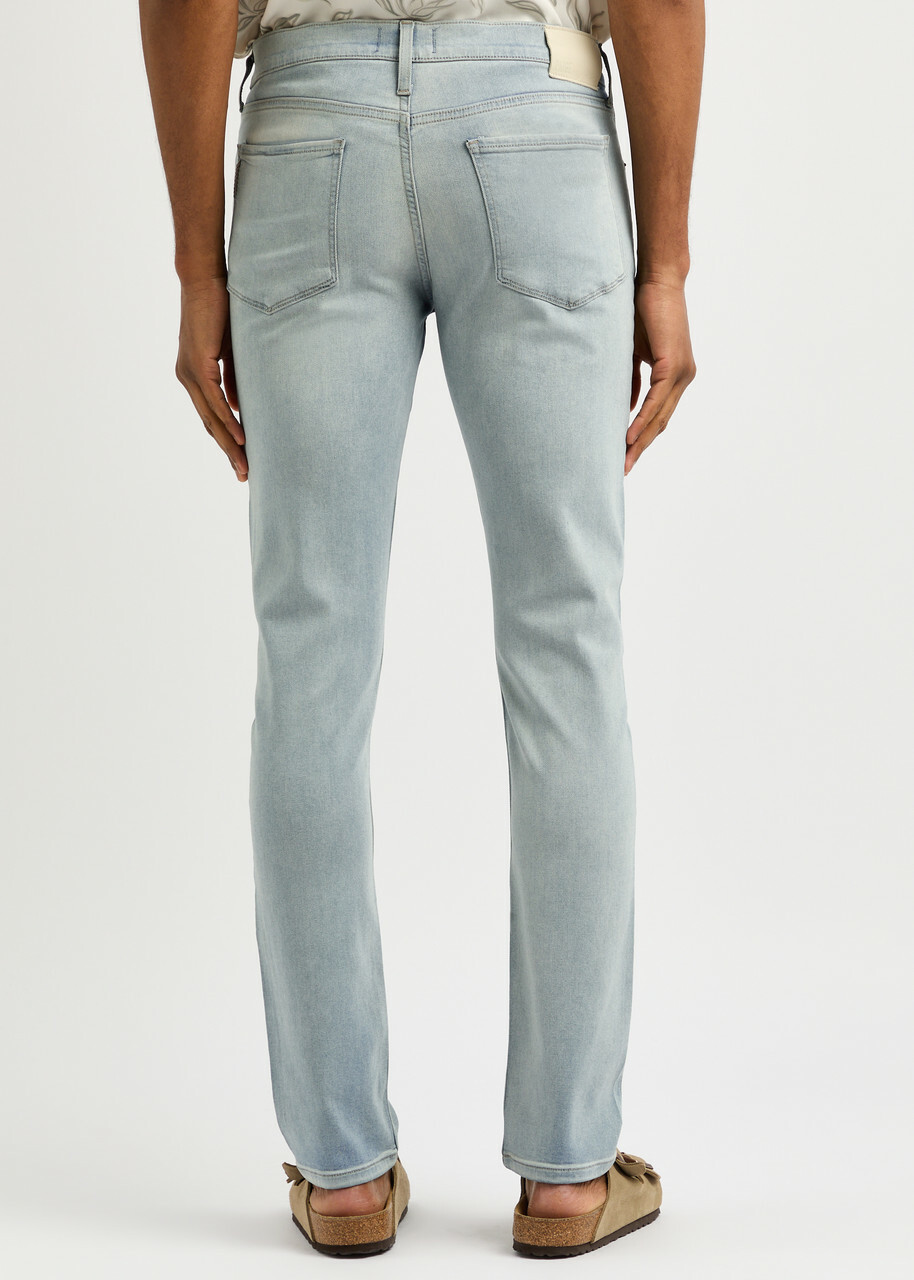 Paige Lennox Slim-leg Jeans Light Blue Paige