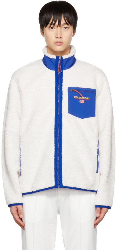 Photo: Polo Ralph Lauren White Sport Sweatshirt