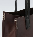 JW Anderson Loafer Cabas leather tote bag