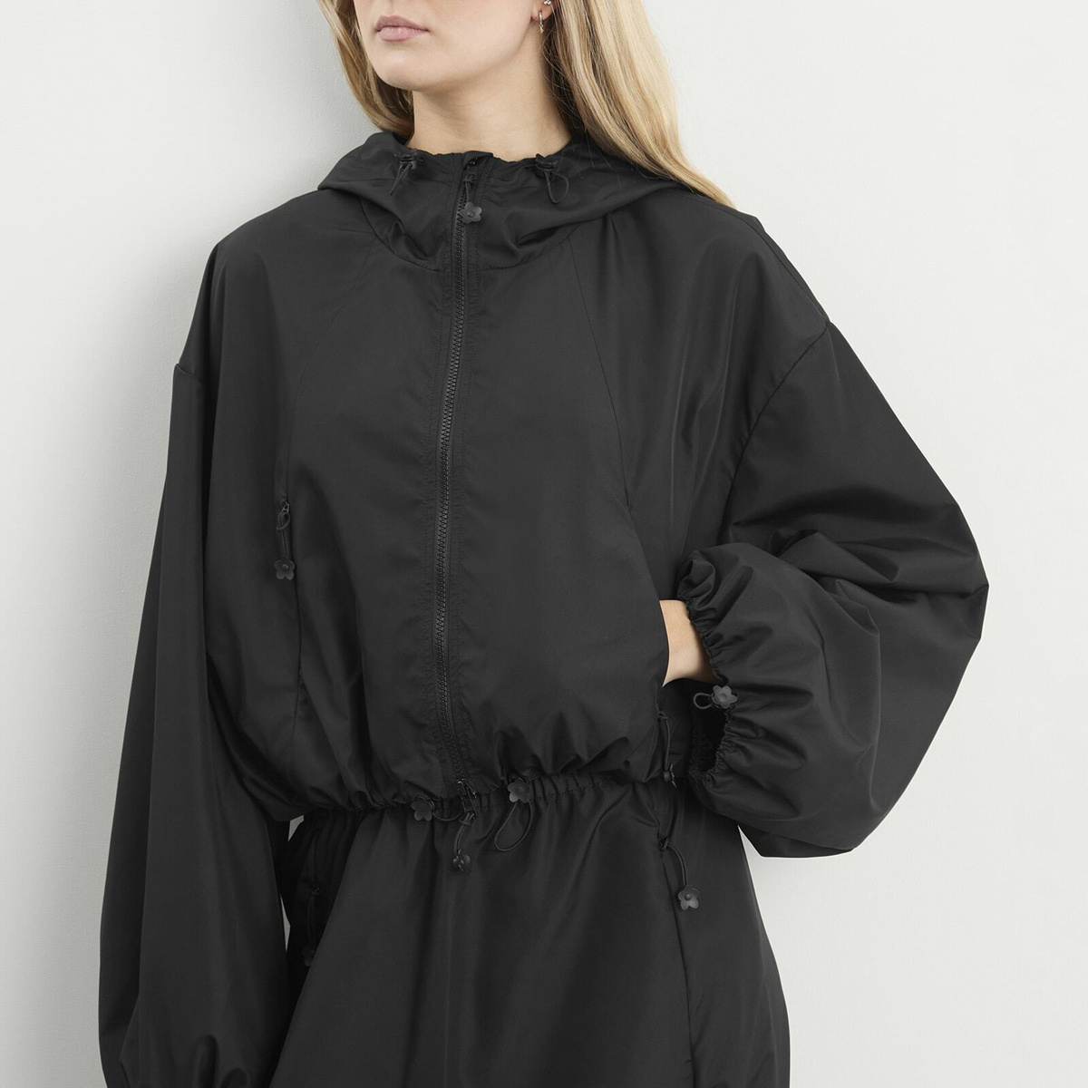 Cecilie Bahnsen Women's Aisha Blouson Jacket in Black
