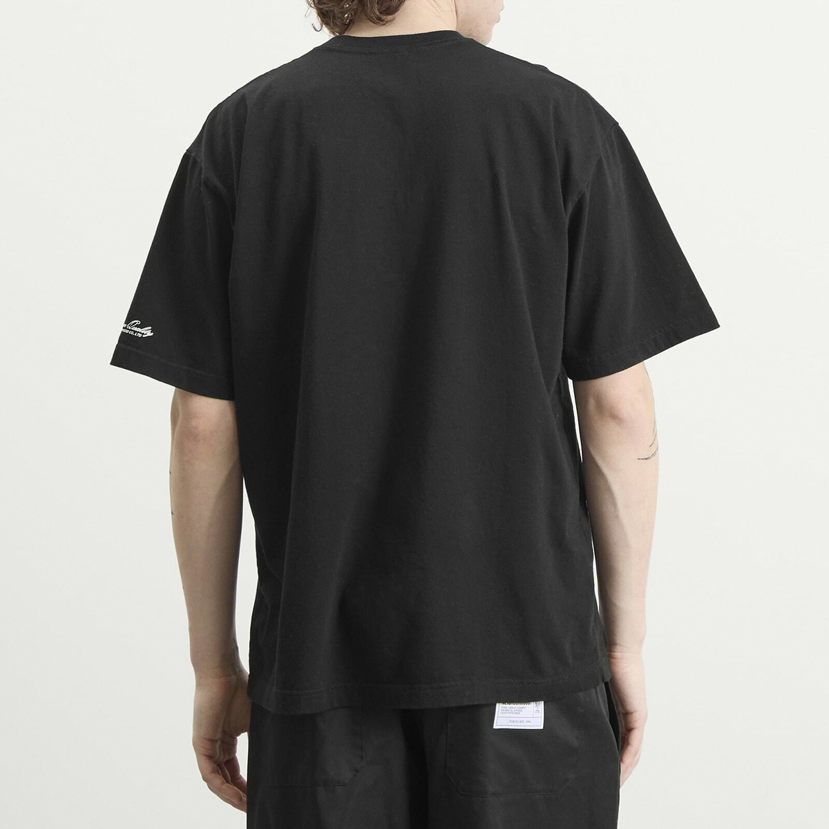 Neighborhood Men's SS-2 Baseball Logo T-Shirt in Black Neighborhood