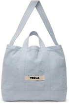 Tekla Blue Beach Tote