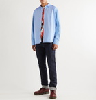 Junya Watanabe - Patchwork Cotton Shirt - Blue