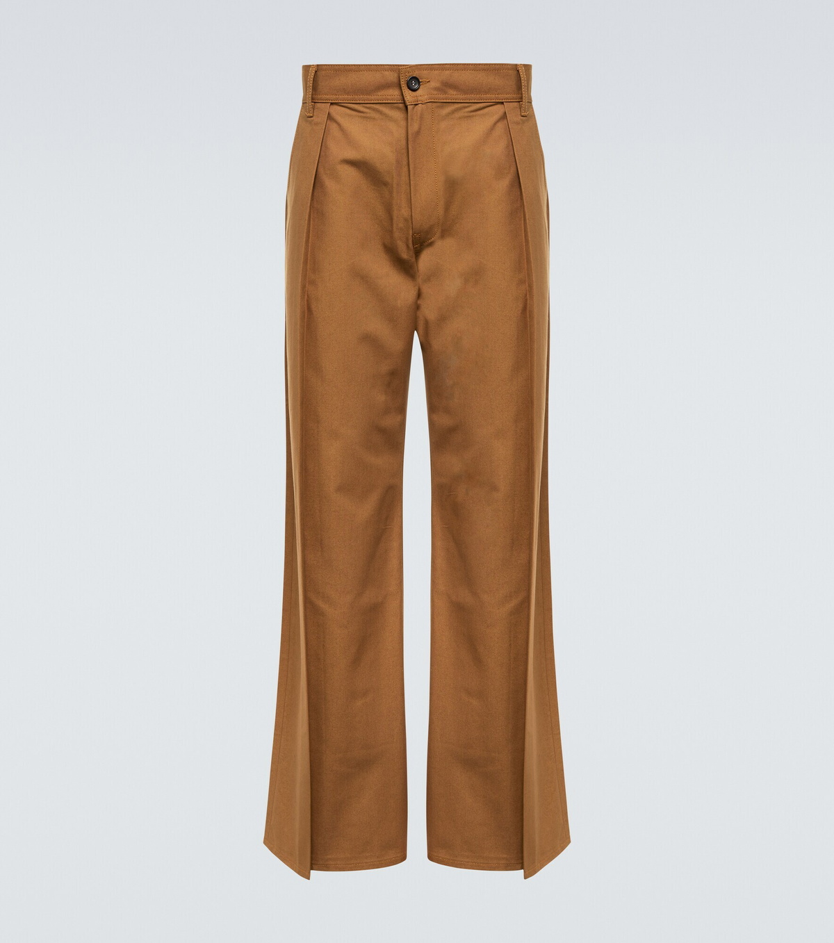 Winnie New York - Wide-leg cotton-blend pants