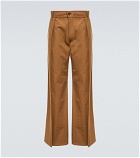 Winnie New York - Wide-leg cotton-blend pants