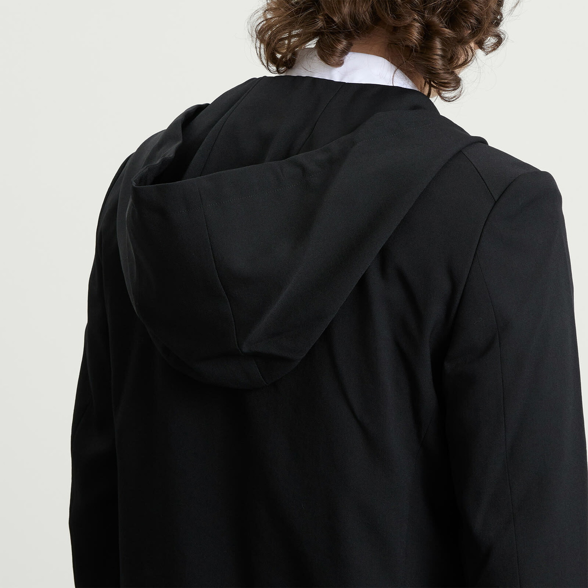 Comme des Garçons Men's Hooded Blazer in Black
