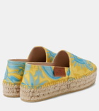 Etro Printed canvas espadrilles