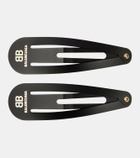 Balenciaga Holli XXL BB set of two hair clips