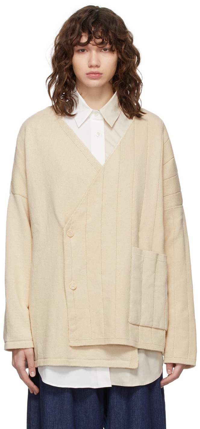 CORDERA Beige Asymmetric Jacket CORDERA