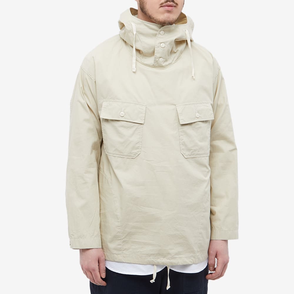 ジャケット・アウター Engineered Garments Cagoule shirts S Cagoule Shirt – Charcoal Smoke Print Polyester | Engineered