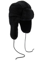 Vince Aviator-style Shearling hat Black