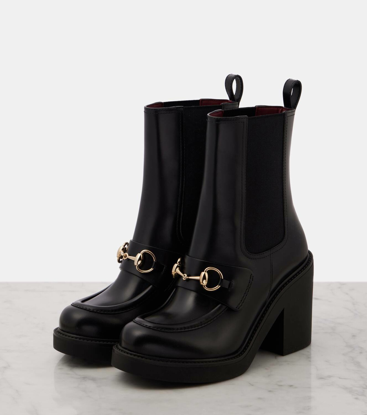 Gucci Horsebit leather Chelsea boots