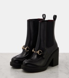 Gucci Horsebit leather Chelsea boots
