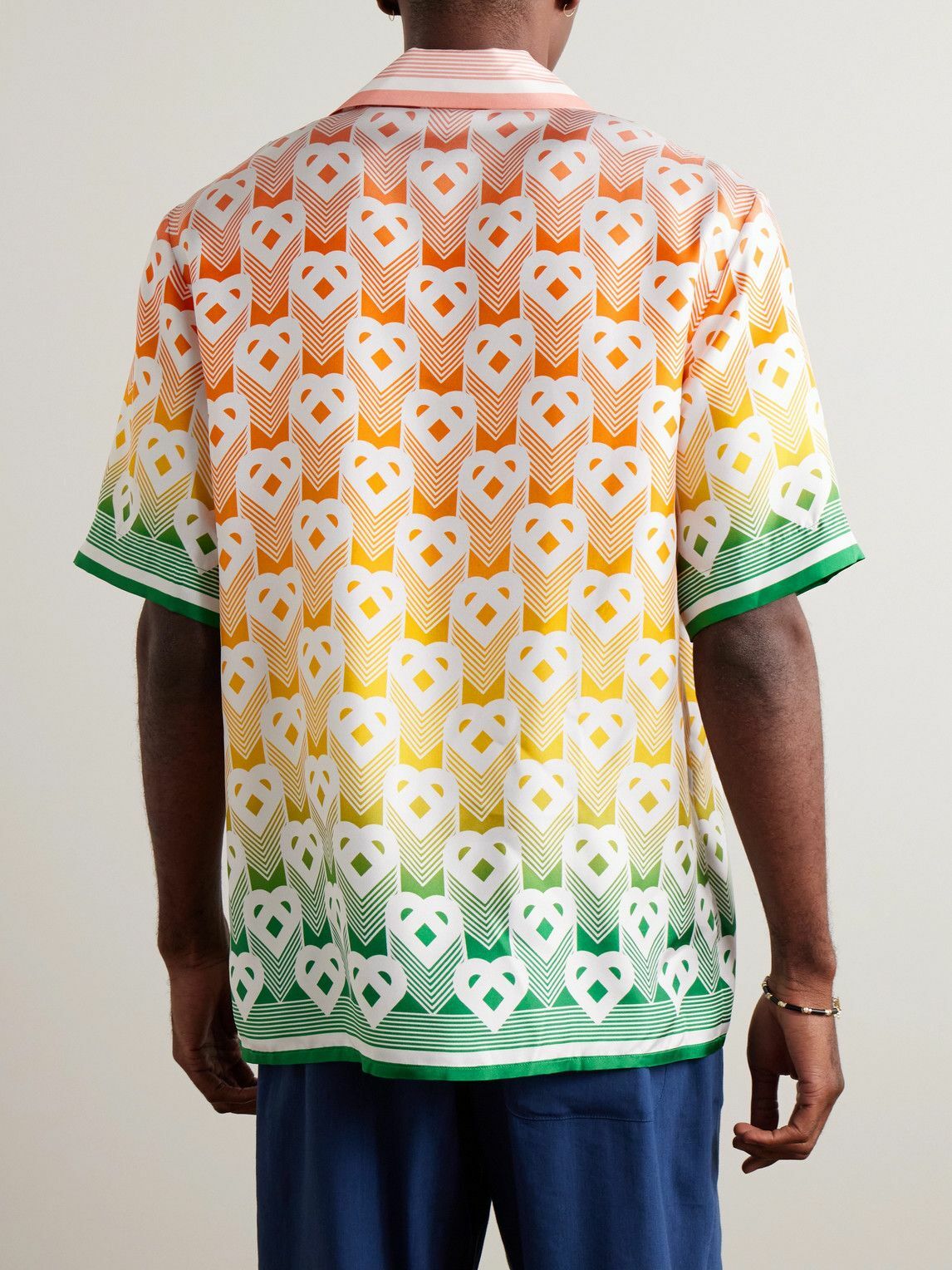 Casablanca - Printed Silk-Twill Shirt - Multi Casablanca