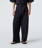 Studio Nicholson Line cotton wide-leg pants