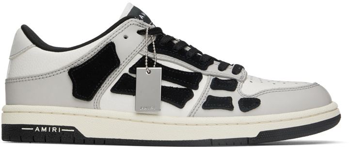 Photo: AMIRI Gray Skel Top Sneakers