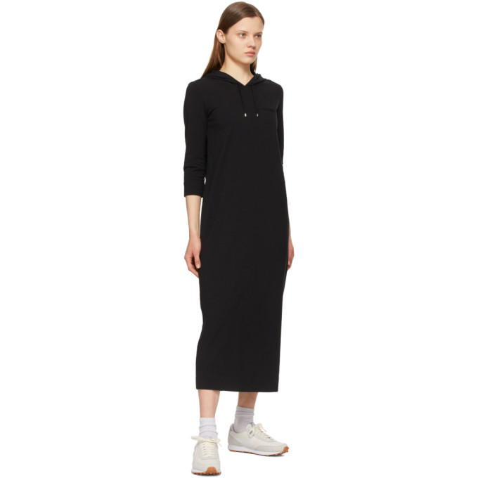 Max Mara Leisure Black Opzione Hoodie Dress Max Mara Leisure