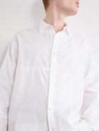 KAPITAL - Katmandu Cotton and Linen-Blend Shirt - White