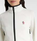 Moncler Grenoble Fleece zip-up cardigan