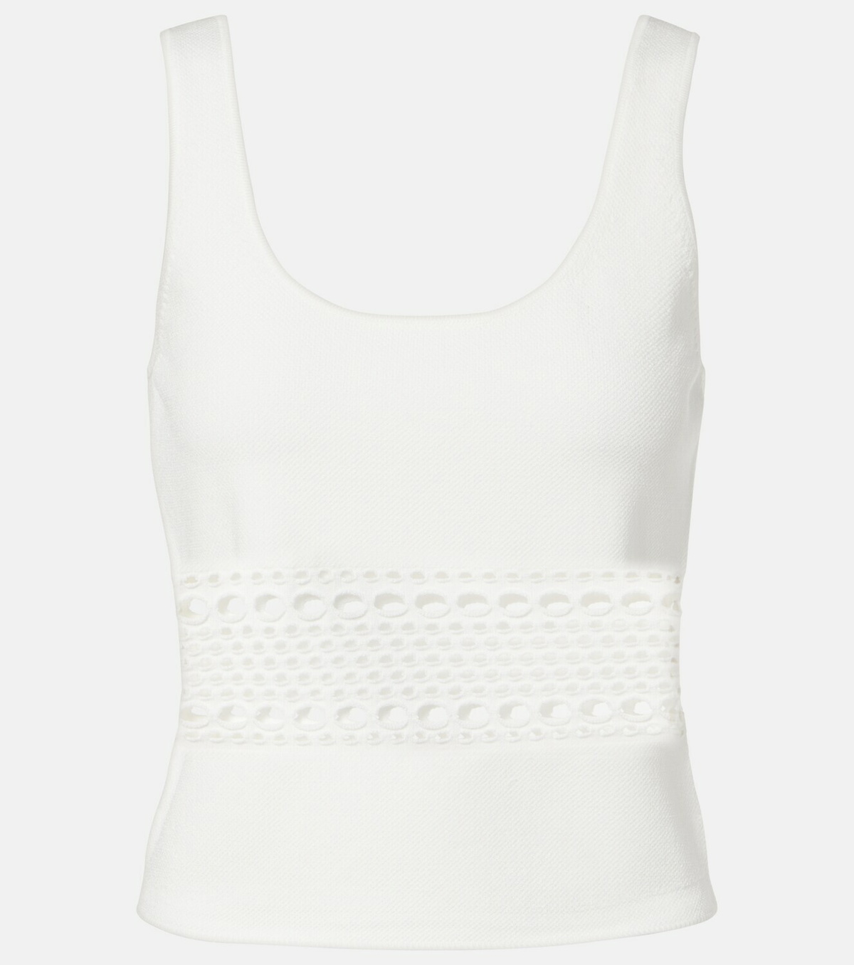 Simkhai Fitzgerald open-knit tank top