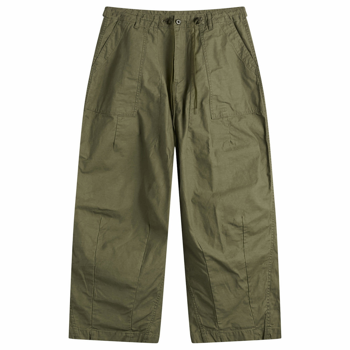Needles Women's H.D. Fatigue Pants in Olive