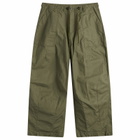 Needles Women's H.D. Fatigue Pants in Olive