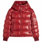 Moncler Men's Maljasset Bomber Jacket in Red