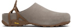 ROA Gray Fedaia Mules