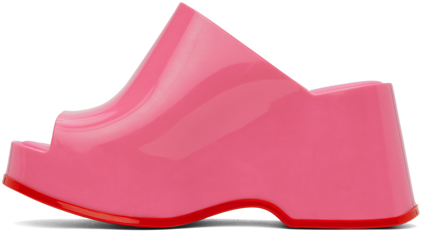 Melissa Pink Patty Mules