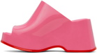 Melissa Pink Patty Mules