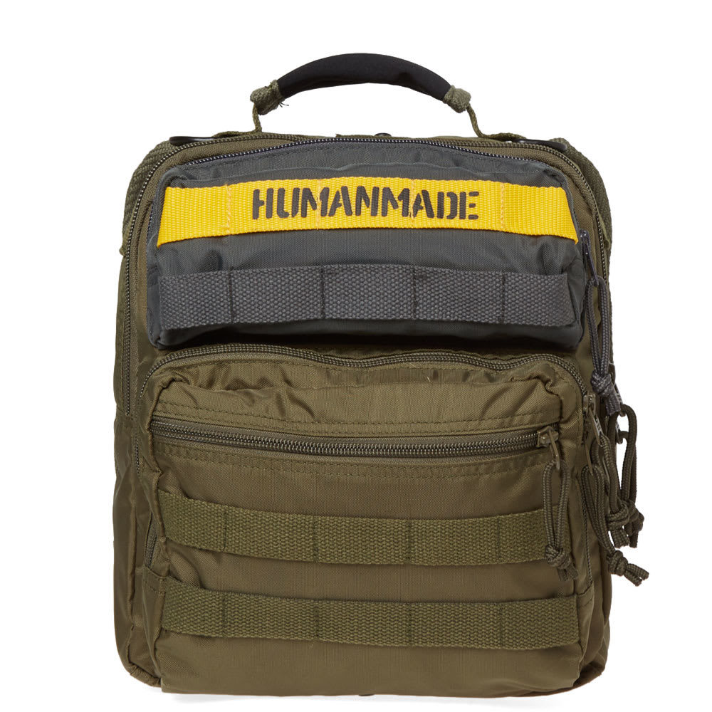 Human made military backpack sale