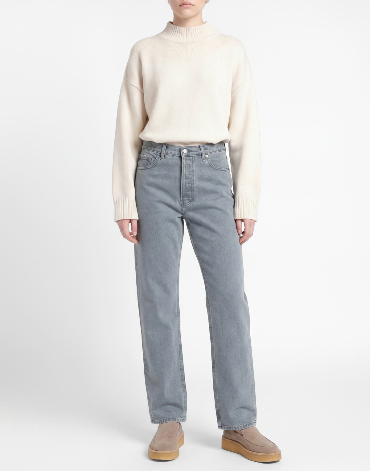 Aya Muse Womens Jeans Slate in Blue