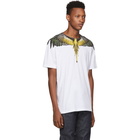 Marcelo Burlon County of Milan White Yellow Wings T-Shirt