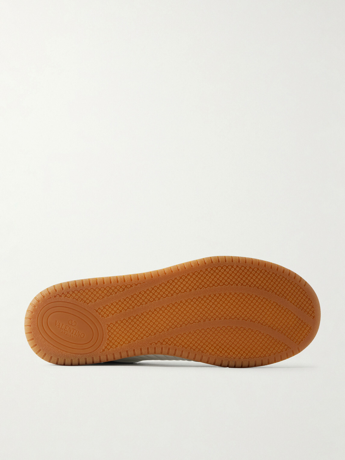 Valentino Garavani - Sparry Leather and Suede Sneakers - Blue