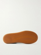 Valentino Garavani - Sparry Leather and Suede Sneakers - Blue