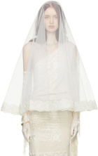 Conner Ives SSENSE Exclusive White Veil