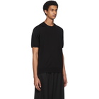 Comme des Garcons Homme Plus Black Wool Jersey T-Shirt