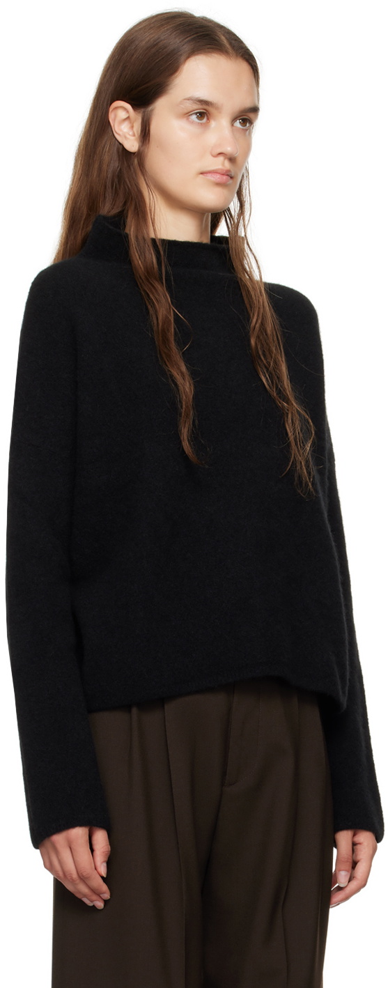 Filippa K Black Mika Sweater