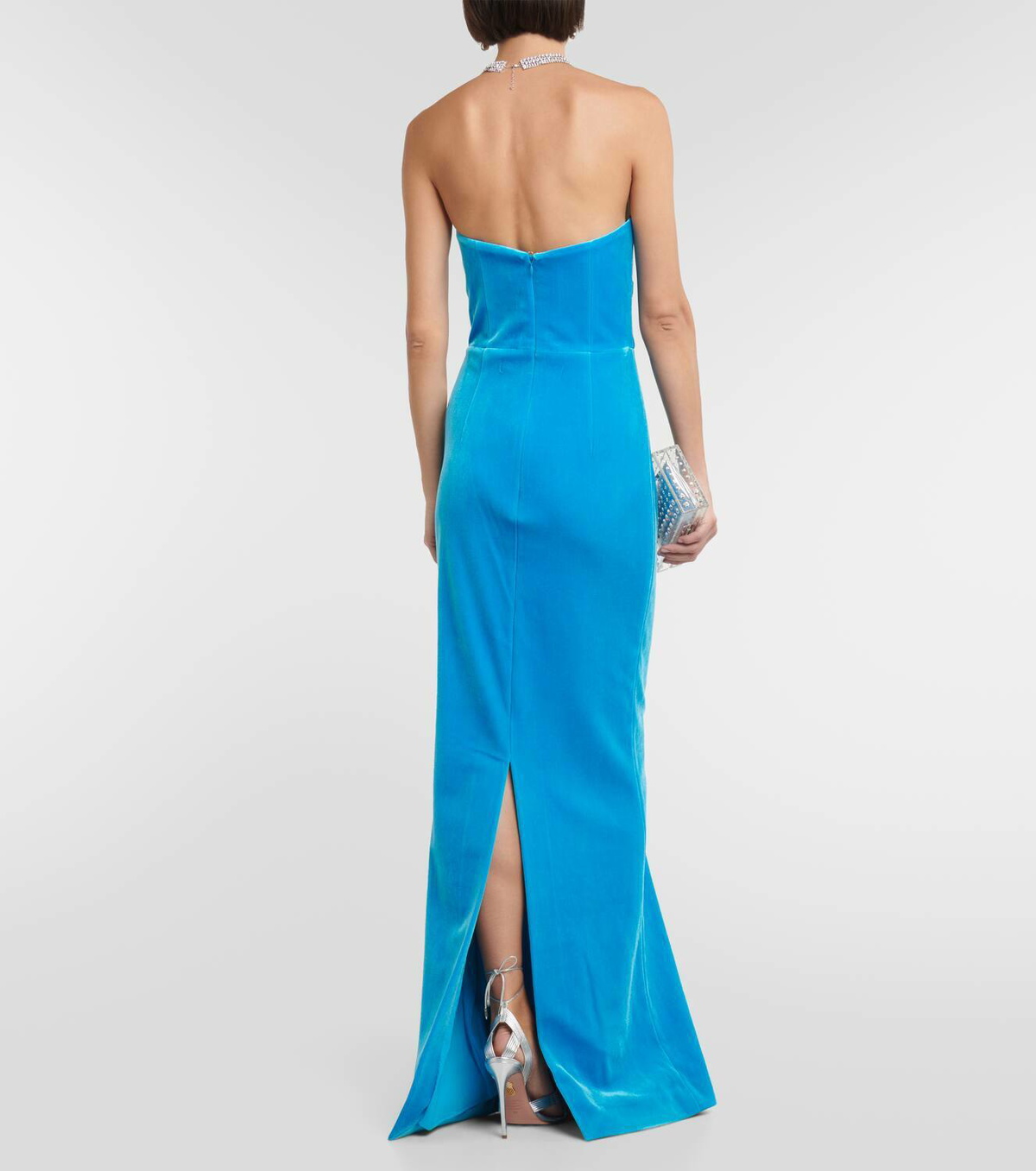 ◆REBECCA VALLANCE◆ベルナデットのベルベットガウン Rebecca Vallance Bernadette velvet gown Rebecca Vallance