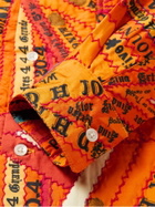 BODE - Cigar Quilted Patchwork Silk Shirt - Yellow