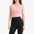 ON Women's Studio Bra Top in Raspberry