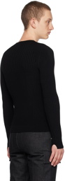 MISBHV Black Rib Sweater