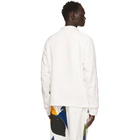 Bethany Williams White Football Zip-Up Sweatshirt