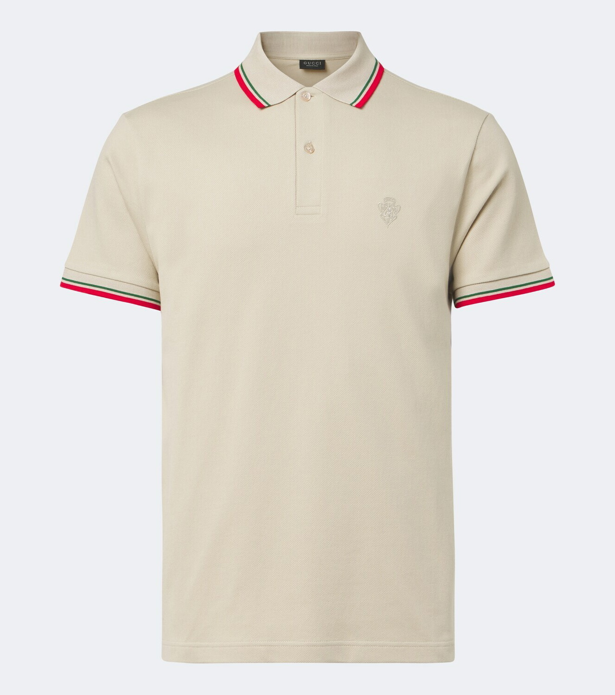 Gucci Cotton-blend piqué polo shirt