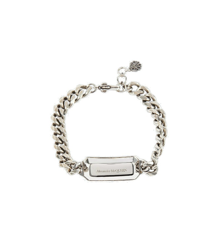 Photo: Alexander McQueen Logo chainlink bracelet