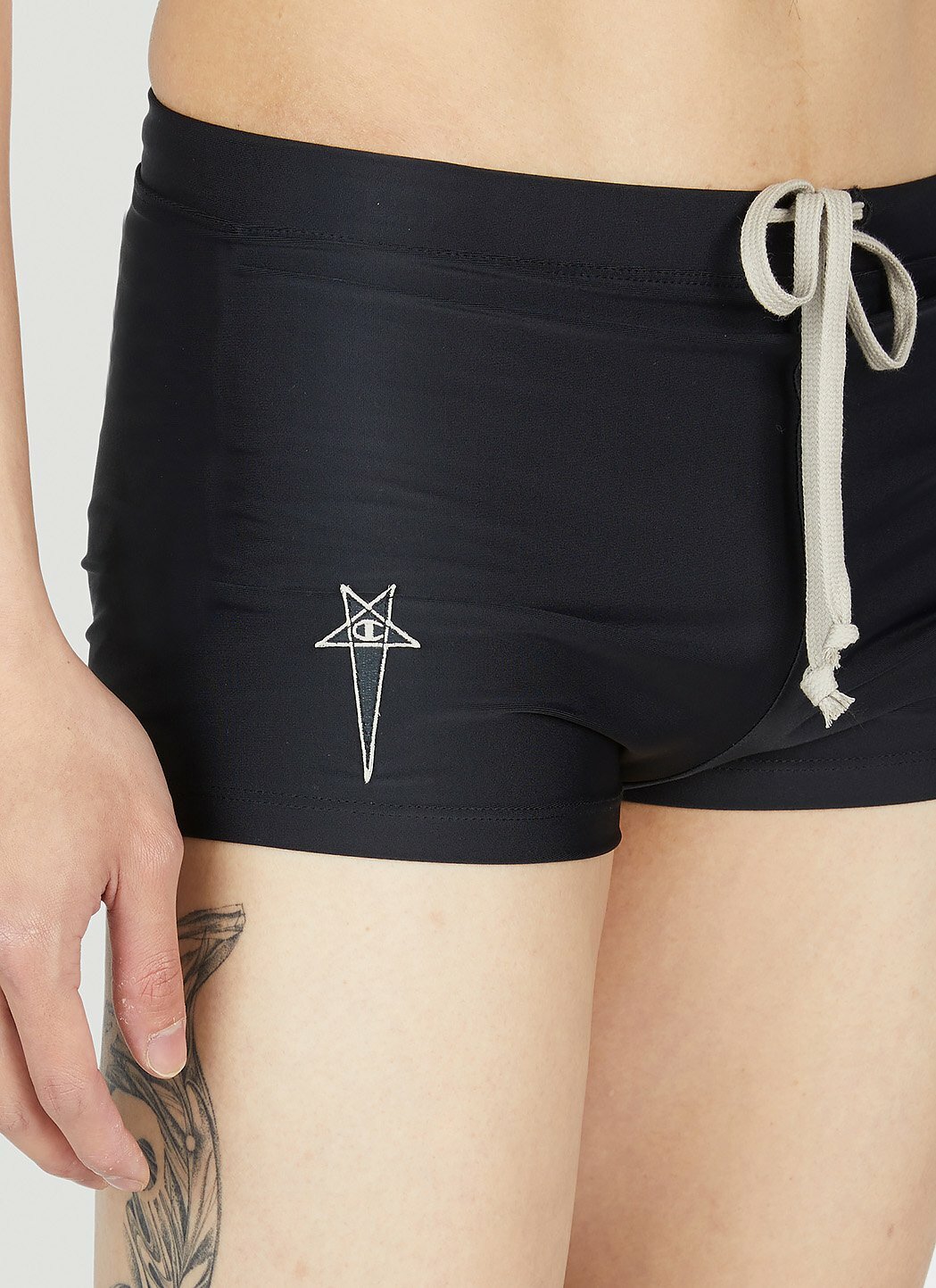 Rick Owens x Champion Logo Embroidery Swim Briefs