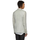 Rick Owens Grey Soft Blazer