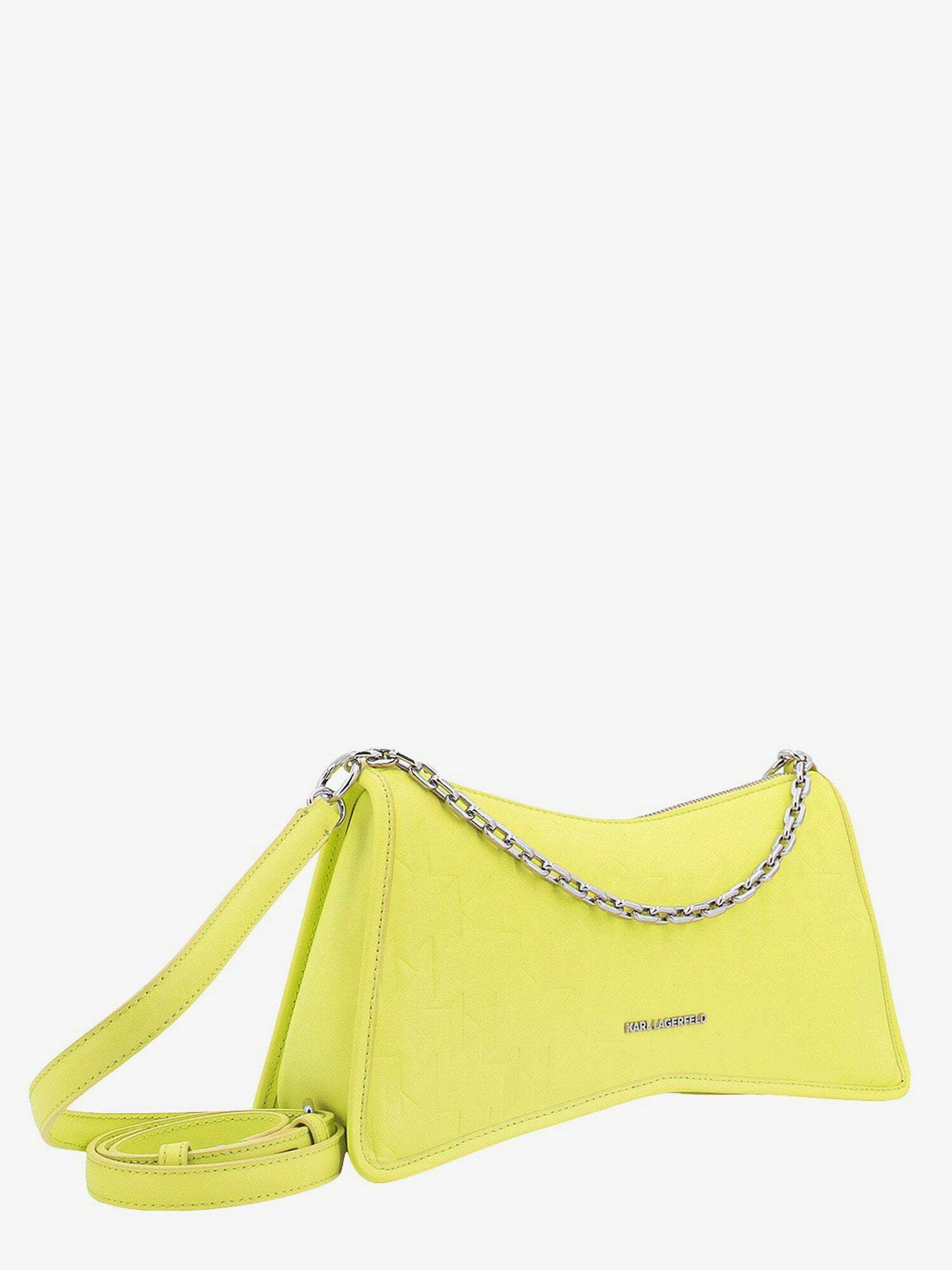 Karl Lagerfeld Shoulder Bag Yellow Womens Karl Lagerfeld